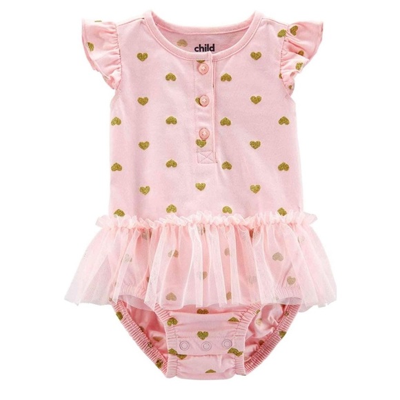 Carter's Other - NWT Carter's One piece Tutu | Colors: Pink and Gold | Size: 24 months.